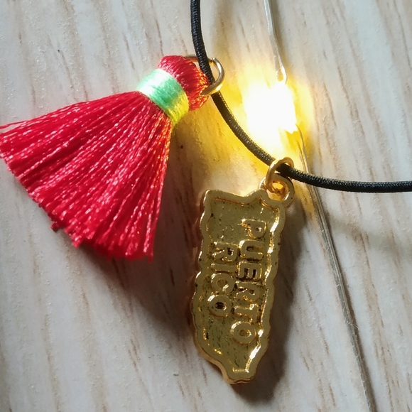 BOGO Puerto Rico Gold Plated Charm Exclusive item - Picture 2 of 2